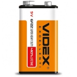 Батарейка  Videx 6F22 9V (Крона)
